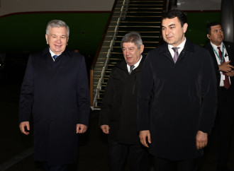 Özbəkistan Prezidenti Şavkat Mirziyoyev Azərbaycana səfərə gəlib
