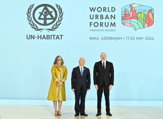 Prezident İlham Əliyev və Birinci xanım Mehriban Əliyeva Ümumdünya Şəhərsalma Forumunun 13-cü Sessiyasının açılış mərasimində iştirak ediblər