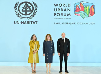 Prezident İlham Əliyev və Birinci xanım Mehriban Əliyeva Ümumdünya Şəhərsalma Forumunun 13-cü Sessiyasının açılış mərasimində iştirak ediblər