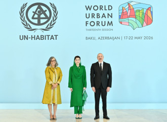 Prezident İlham Əliyev və Birinci xanım Mehriban Əliyeva Ümumdünya Şəhərsalma Forumunun 13-cü Sessiyasının açılış mərasimində iştirak ediblər