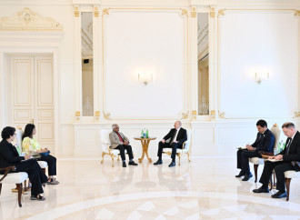 Prezident İlham Əliyev Mavriki Prezidenti ilə görüşüb