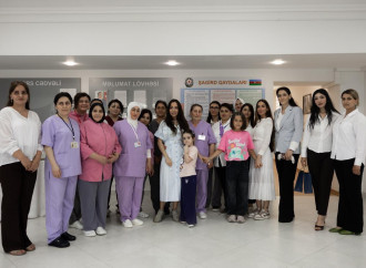 Leyla Əliyeva və Arzu Əliyeva Lənkəranda uşaq evini ziyarət ediblər