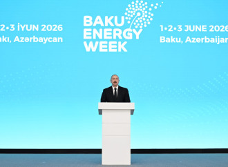 Prezident İlham Əliyev Bakı 31-ci “Baku Energy Forum”un rəsmi açılış mərasimində iştirak edir