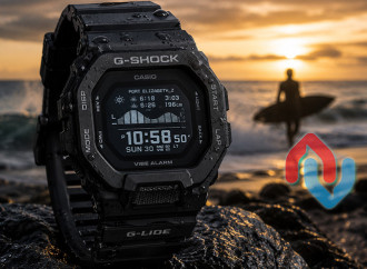 Casio brendi nəbzölçən və günəş enerjili yeni G-Shock G-Lide GBX-H5600 saatlarını təqdim edib