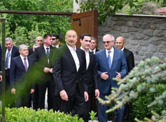 Azərbaycan Prezidenti İlham Əliyev və Türkmənistan Prezidenti Sərdar Berdiməhəmmədov Şuşada Bülbülün ev-muzeyində olublar