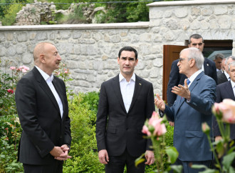 Azərbaycan Prezidenti İlham Əliyev və Türkmənistan Prezidenti Sərdar Berdiməhəmmədov Şuşada Bülbülün ev-muzeyində olublar