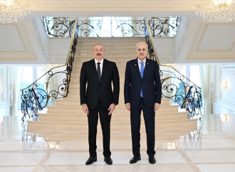 Prezident İlham Əliyev Türkiyə Böyük Millət Məclisi sədrinin rəhbərlik etdiyi nümayəndə heyətini qəbul edib
