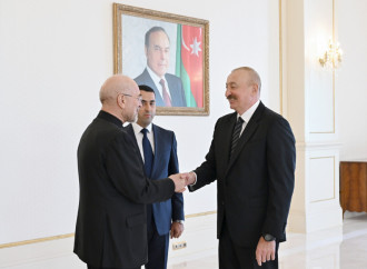 Prezident İlham Əliyev İran İslam Şurası Məclisinin sədrinin başçılıq etdiyi nümayəndə heyətini qəbul edib
