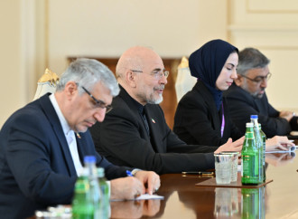 Prezident İlham Əliyev İran İslam Şurası Məclisinin sədrinin başçılıq etdiyi nümayəndə heyətini qəbul edib
