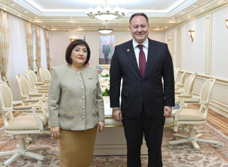 Sahibə Qafarova Ziya Öztürkler ilə görüşüb