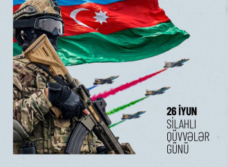 Birinci vitse-prezident Mehriban Əliyeva 26 iyun - Silahlı Qüvvələr Günü münasibətilə paylaşım edib