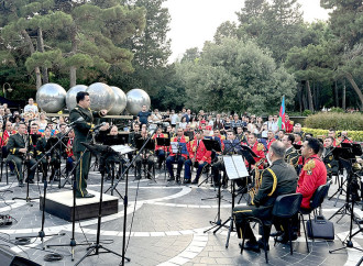 Silahlı Qüvvələr Günü Azərbaycan və Türkiyə hərbi orkestrlərinin bayram konserti ilə qeyd olunub