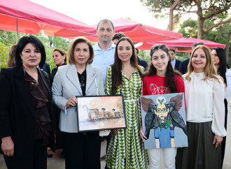 Leyla Əliyeva və Alona Əliyeva Xeyirxahlıq Festivalında iştirak ediblər