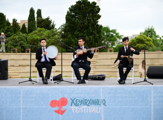 Leyla Əliyeva və Alona Əliyeva Xeyirxahlıq Festivalında iştirak ediblər
