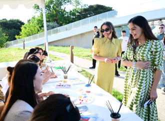 Leyla Əliyeva və Alona Əliyeva Xeyirxahlıq Festivalında iştirak ediblər