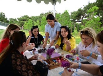 Leyla Əliyeva və Alona Əliyeva Xeyirxahlıq Festivalında iştirak ediblər