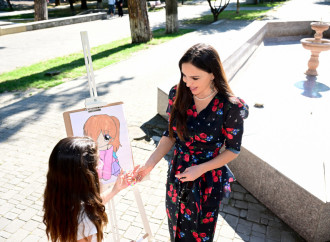 Heydər Əliyev Fondunun vitse-prezidenti Leyla Əliyeva Şəki şəhərindəki Məhəmməd Füzuli adına parkda görülən işlərlə tanış olub