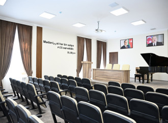 Heydər Əliyev Fondunun vitse-prezidenti Leyla Əliyeva Şəki Şəhər İncəsənət Məktəbində olub
