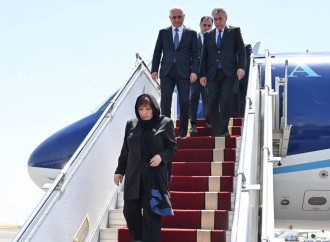 Sahibə Qafarova Ayətullah Seyid Əli Xameneinin vida mərasimində iştirak edib