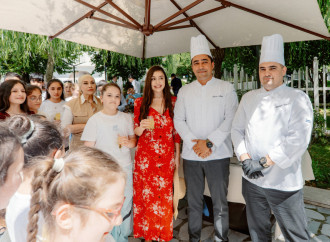 Leyla Əliyeva Qəbələdə fərdi sərginin açılışında və ağacəkmə aksiyasında iştirak edib