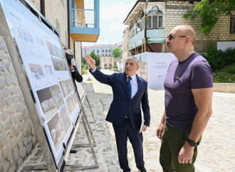 Prezident İlham Əliyev Şuşada “Sadıqcanın evi”nin bərpadan sonra açılışında iştirak edib