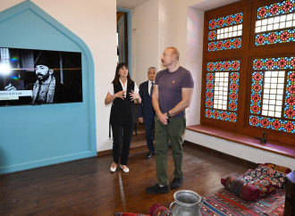 Prezident İlham Əliyev Şuşada “Sadıqcanın evi”nin bərpadan sonra açılışında iştirak edib