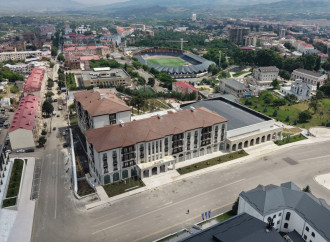 Prezident İlham Əliyev “Xankəndi” hotelinin açılışında iştirak edib