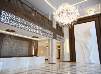 Prezident İlham Əliyev “Xankəndi” hotelinin açılışında iştirak edib
