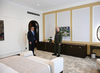Prezident İlham Əliyev “Xankəndi” hotelinin açılışında iştirak edib
