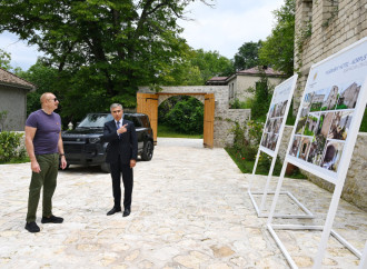 Prezident İlham Əliyev Şuşada “Yasəmən” hotelinin yeni korpusları ilə tanış olub