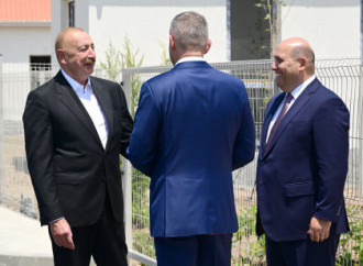 Prezident İlham Əliyev və Slovakiya Prezidenti Peter Pelleqrini Ağdamın Baş Qərvənd kəndində görülən işlərlə tanış olublar
