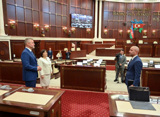 Sahibə Qafarova Slovakiya Prezidenti Peter Pelleqrini ilə görüşüb