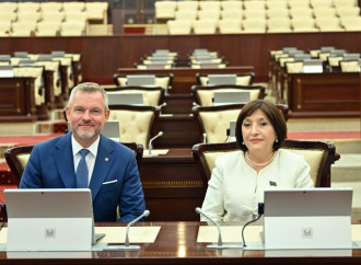 Sahibə Qafarova Slovakiya Prezidenti Peter Pelleqrini ilə görüşüb