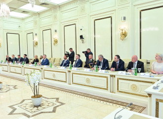 Sahibə Qafarova Slovakiya Prezidenti Peter Pelleqrini ilə görüşüb