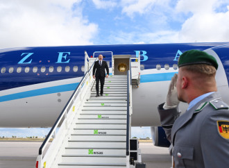 Prezident İlham Əliyev Almaniyaya rəsmi səfərə gəlib