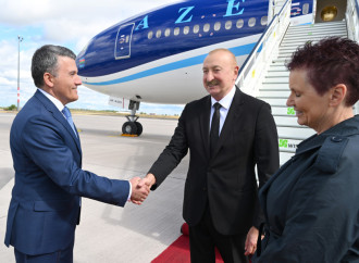 Prezident İlham Əliyev Almaniyaya rəsmi səfərə gəlib