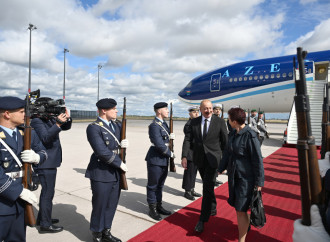 Prezident İlham Əliyev Almaniyaya rəsmi səfərə gəlib
