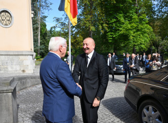 Prezident İlham Əliyev və Prezident Frank-Valter Ştaynmayer arasında təkbətək görüş keçirilib