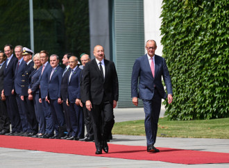 Prezident İlham Əliyevin Berlində rəsmi qarşılanma mərasimi keçirilib