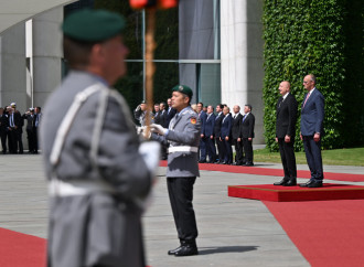 Prezident İlham Əliyevin Berlində rəsmi qarşılanma mərasimi keçirilib