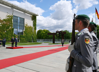 Prezident İlham Əliyevin Berlində rəsmi qarşılanma mərasimi keçirilib
