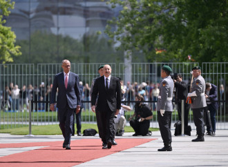 Prezident İlham Əliyevin Berlində rəsmi qarşılanma mərasimi keçirilib