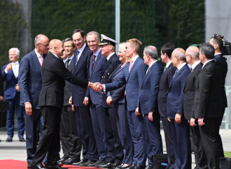 Prezident İlham Əliyevin Berlində rəsmi qarşılanma mərasimi keçirilib