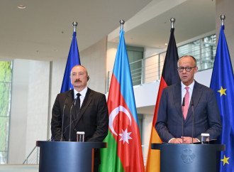 Prezident İlham Əliyev və Federal Kansler Fridrix Merts mətbuata bəyanatlarla çıxış ediblər