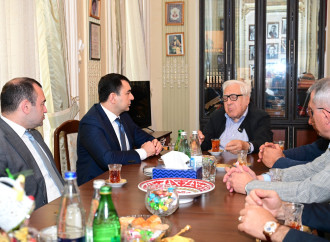 Mədəniyyət naziri Adil Kərimli Azərbaycan Yazıçılar Birliyinin sədri Anarla görüşüb