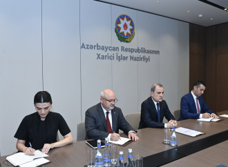Ceyhun Bayramov Almaniyanın yeni səfirini qəbul edib