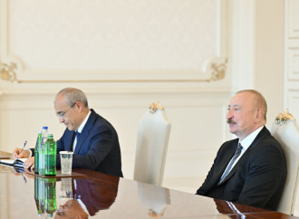 Prezident İlham Əliyev Dünya Güləş Birliyinin prezidentini qəbul edib