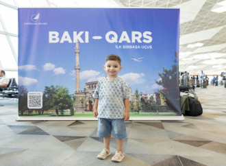 Azərbaycan Hava Yolları Qarsa ilk reysini həyata keçirib
