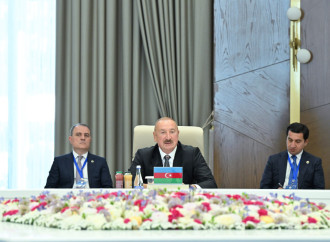 Prezident İlham Əliyev Çolpon-Ata şəhərində Azərbaycan və Mərkəzi Asiya ölkələrinin Dövlət Başçılarının qeyri-rəsmi görüşündə iştirak edib