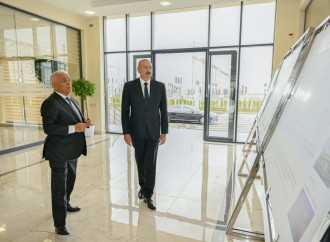 Prezident İlham Əliyev “Yeni Səngəçal” yarımstansiyasının açılışında iştirak edib